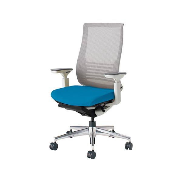 コクヨ品番 CR-A2833E1CGMT4-WN オフィスチェア　ベゼル　ファンクショナルタイプ可動肘 W680xD565xH1000 ベゼル コクヨ ベゼル イス オフィスチェア 背ホワイトグレー⁄座ブラック ファンクショナルタイプ デスクチェア 事務椅子 ハイエンドモデル  CR-A2833E1CGME6-WNN ラクラク納品サービス