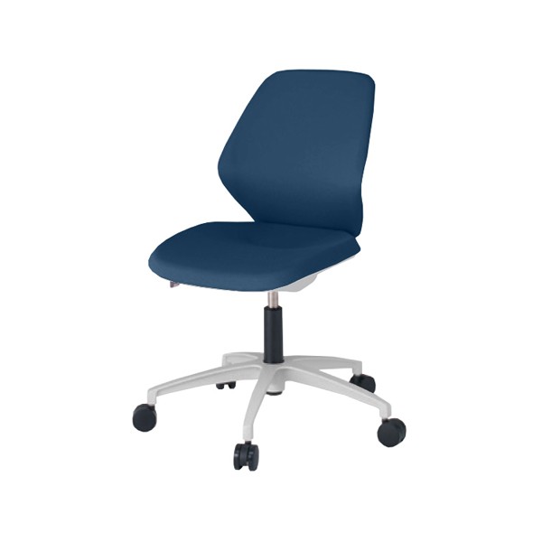 イトーキ アクトチェア EXハイバック 布張 ランバー付 固定肘 樹脂脚 ナイロンキャスター ハンガー付 灰×ラズベリーレッド 1脚（メーカー直送） イトーキ アクトチェア ハイバック 布張 ランバー付 固定肘 樹脂脚