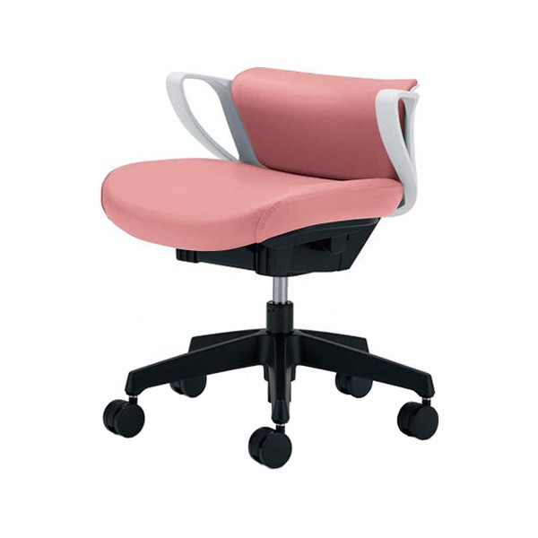 コクヨ/ピコラ ミニバック ホワイトシェル レザー張ライトマリン ナイロンキャスター 医療施設用家具 医