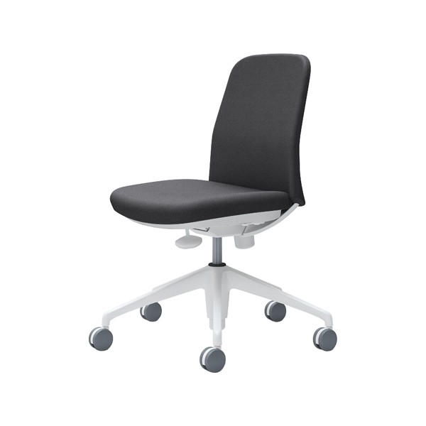 オカムラ CD13EW FXW9 セージ Lives Entry Chair オフィスチェア 肘無し 5本脚(コンパクトタイプ) ホワイトボディ ウレタンキャスタータイプ 納期約45日オカムラ CD23EW FXW4 インディゴ Lives Entry Chair
