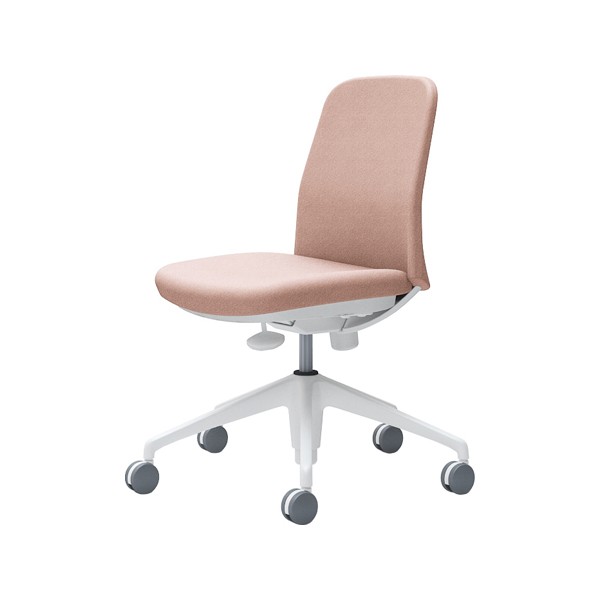 ①未使用保管品】OKAMURA Lives Entry Chair/オフホワイト（オカムラ 