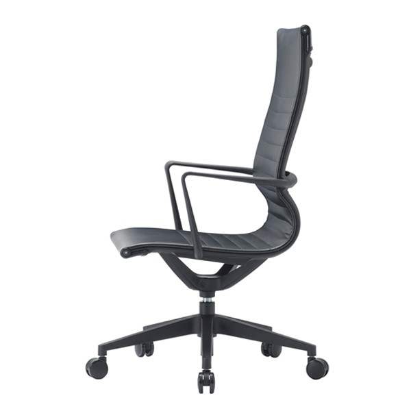 アイコ　法人限定　ミーティングチェア　 ビニールレザー　４脚セット　　肘なし粉体塗装タイプ　ホワイトシェル　ＲＯ（ローズ） M-1075(V17)BK送料無料 | アイコ M-1000通販 -