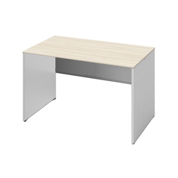 オカムラ SOLISTE ソリスト デスク 平机 3K25LE パネル脚：プライズウッド メラミン天板：プライズウッド 幅1200 奥行700 完成品 オカムラ SOLISTE ソリスト デスク 平机 3K25LE パネル脚