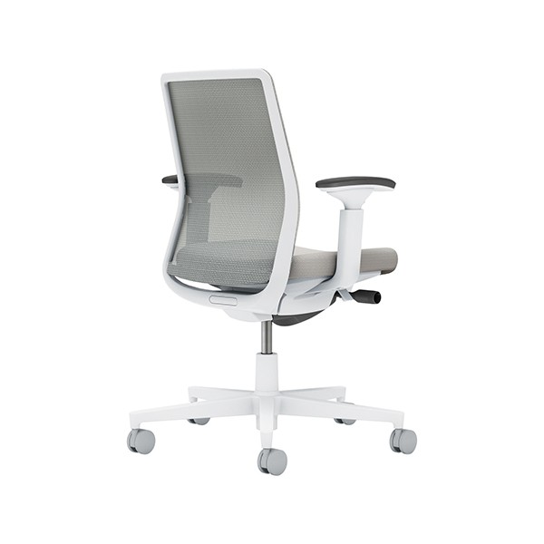 コクヨ モネット クッション 肘無 ランバー無 背座ツートン ナイロンキャスター ブラック×パーシアンレッド 1脚(メーカー直送) コクヨ モネット クッション 肘無 ランバー無 背座ツートン ナイロン