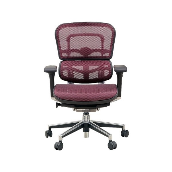 ピンクメッシュエルゴノミックチェア （多色メッシュ オフィスチェア  