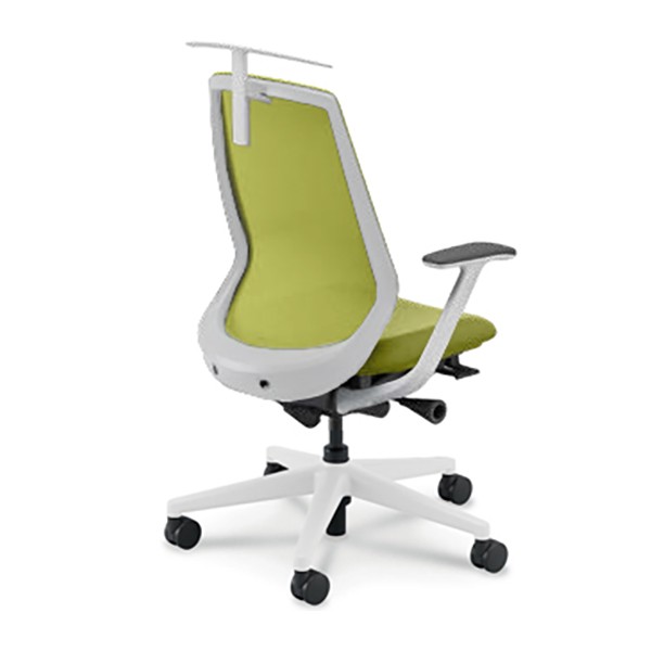 内田洋行 AJチェア ヘッドレスト無 ハンガー無 肘無し ウレタンキャスター ブラック×ライトグレー 1脚(メーカー直送) 5-372-502G AJCHAIR2(AJチェア2) 肘なし ヘッドレスト・ジャケット