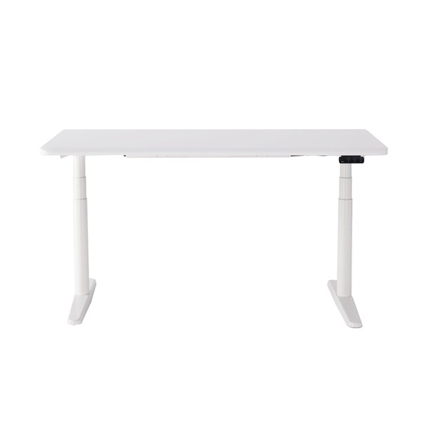 COFO Desk Premium 140cm×700cm マットホワイト COFO Desk Premiumレビュー】デザイン性と機能美を両立した電動