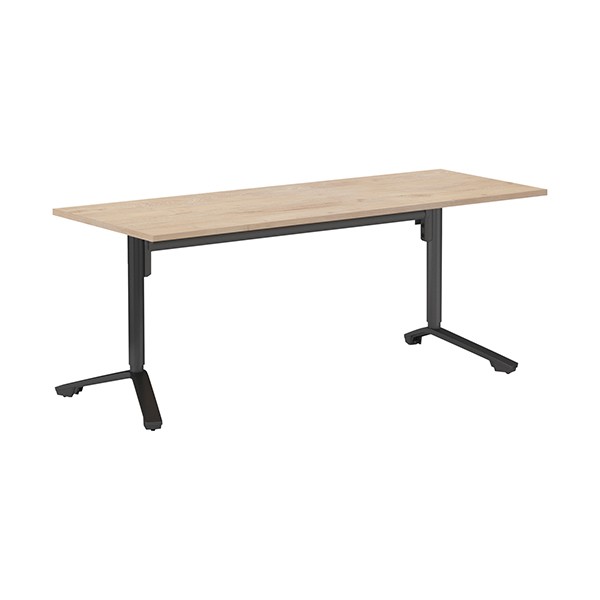 コクヨ ミーティングテーブル INITIA イニシア TIN-FM1208M 勾玉形フラップテーブル メラミン天板 幅124×奥行76cm コクヨ⁄KOKUYO イニシア⁄INITIA 品番TIN-SK1809M-TPWPW1