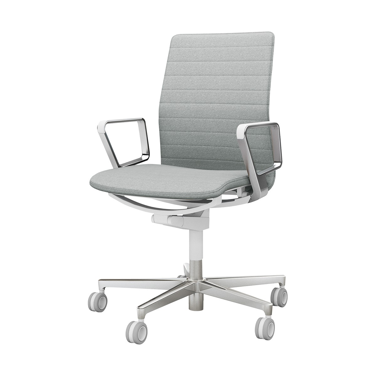 オフィスチェア　ファブレ　ポリッシュ脚 C01-P162CU-WE2E22 20024499 送料無料 コクヨ kokuyo FABRE ファブレ／メッシュタイプ／プレーンタイプ／アルミサークル肘