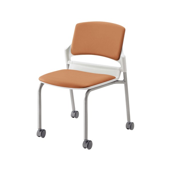 内田洋行 ミーティングチェア MF-181C キャスター脚 肘なし ウレタンレザー張りタイプ ミーティングチェア MF-150シリーズ キャンチ脚 内田洋行 通販