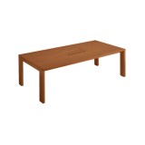 KOKUYO ミーティングテーブル WT-WB313W09 ダークブラウン