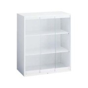 オカムラ レクトライン収納(Rectline) 両開き書庫 上置き・下