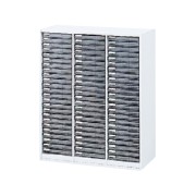 【3/7処分予定】OKAMURA 4段スチールキャビネット グレー 4B02AC-ZA75【送料無料】 | オカムラ Rectline通販 - Kagg.jp