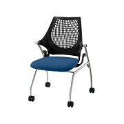 イトーキ　ミーティングチェア　 オリカチェア ネスティングタイプ KLD-730C-GAW2｜ミーティングチェア