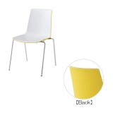 【4脚セット】Wiesner Hager　linkage　スタッキングチェア　白 gk-066-main.jpg