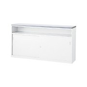NSH-18UWW 62719【送料無料】 | 生興 NSカウンター(ホワイトタイプ