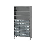 物品棚LEK型樹脂ボックスシリーズ LWEK1110-36T オフィスキャビネット・収納家具