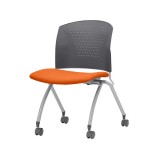 イトーキMANOSS(マノス) KLD-320GB-ZWU8 ミーティングチェア 送料無料】 ITOKI(イトーキ) マノスチェアN ネスタブルタイプ