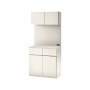 ITOKI スチール製オフィスキャビネット カウンターワゴン HAK-0710S-WE