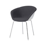 アルペール■ デュナ2 チェア インディゴ×ホワイト★埼玉発送★ Arper Duna 02: Slender Four Legged Chairs | Arper JP