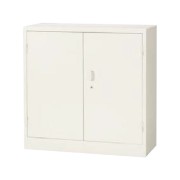 3×3型両開き 棚板2枚 九州地区 5-963-0064【送料無料】 | ウチダ 書庫