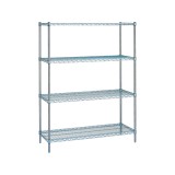 エレクター棚45cm×90cm3枚 送料込み　スリーブ付　中古 MS1520-P19-4 28746【送料無料】 | 生興 スーパーエレクターシェルフ
