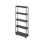 オフィス事務スチール棚 送料無料】 【本体】スチールラック 収納棚 軽量 70kg/段 5段 幅1800