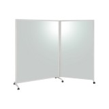 送料無料】オカムラ(OKAMURA)｜パーテーション・間仕切り 半透明タイプ