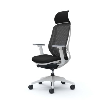 【28日まで】オカムラ　シルフィー　ハイバック　グレー たのめーる】オカムラ シルフィー ハイバック クッションタイプ 肘なし