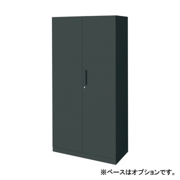 コクヨ　エディアシリーズ　ブラック両開きキャビネット コクヨ KOKUYO エディア〈ブラックタイプ〉H1050タイプ 両開き扉
