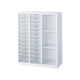 引取限定」引違い書庫(ガラス戸) SG-306R LGY