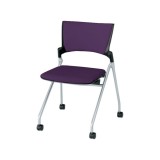 イトーキMANOSS(マノス) KLD-320GB-ZWU8 ミーティングチェア 送料無料】 ITOKI(イトーキ) マノスチェアN ネスタブルタイプ